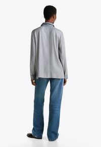 Tommy Hilfiger PRINT - Button-down blouse - mini geo flint blue