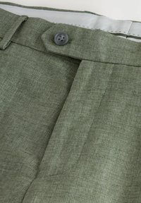 REGULAR FIT - TAILORED TEXTURE - Pantalon classique - green