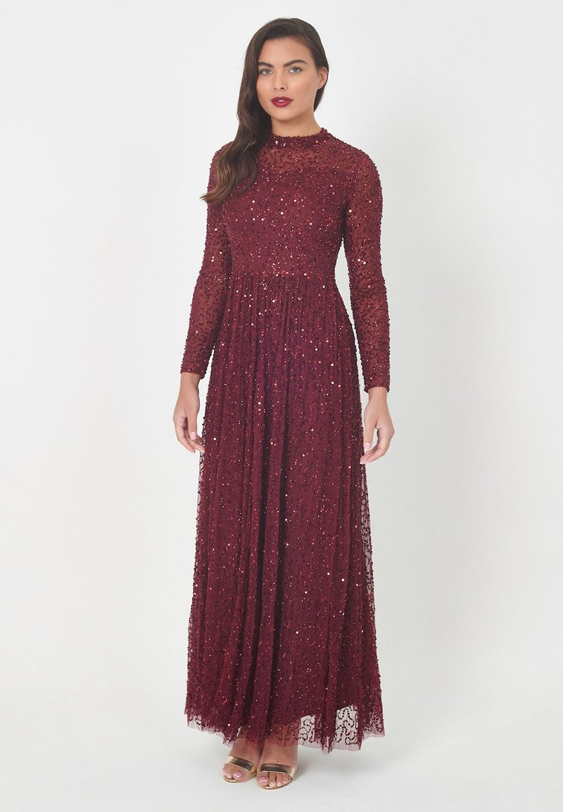 Maryisa EMBELLISHED SEQUINS MODEST Cocktail dress / Party dress