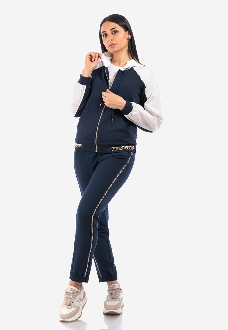 LIU JO Sweater met rits wit