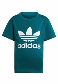 adidas Originals TREFOIL - T-shirt med print - legacy teal