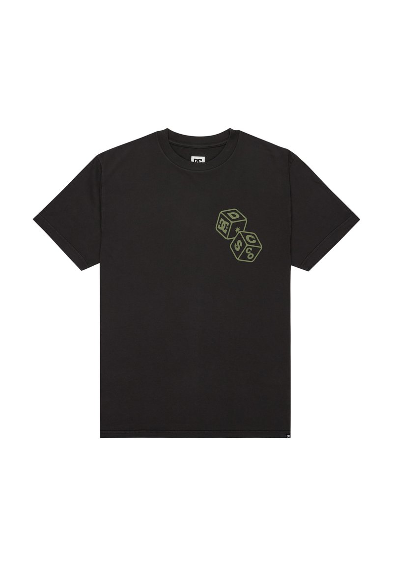 DC Shoes T-shirt print zwart DC Shoes T-shirt print zwart
