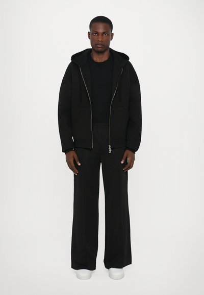 Les Benjamins ZIP HOODIES - Φούτερ με φερμουάρ - black