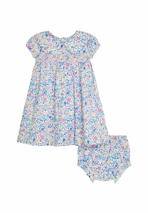 REGULAR FIT - FLORAL SMOCKED  SET - Vestido informal - pink cherry ditsy