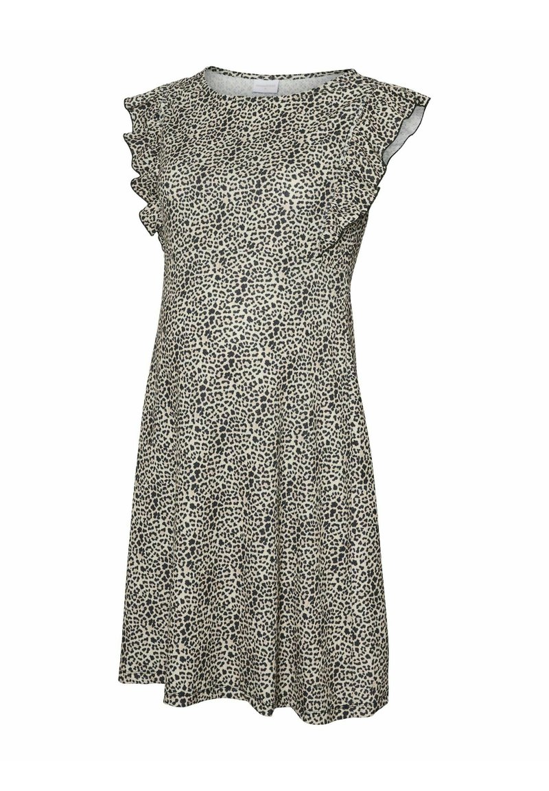 MAMALICIOUS MLEVELINE SL JRS ABK DRESS - Freizeitkleid - black/schwarz ...