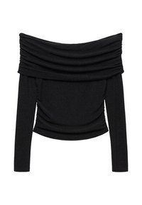 Top dugih rukava - black