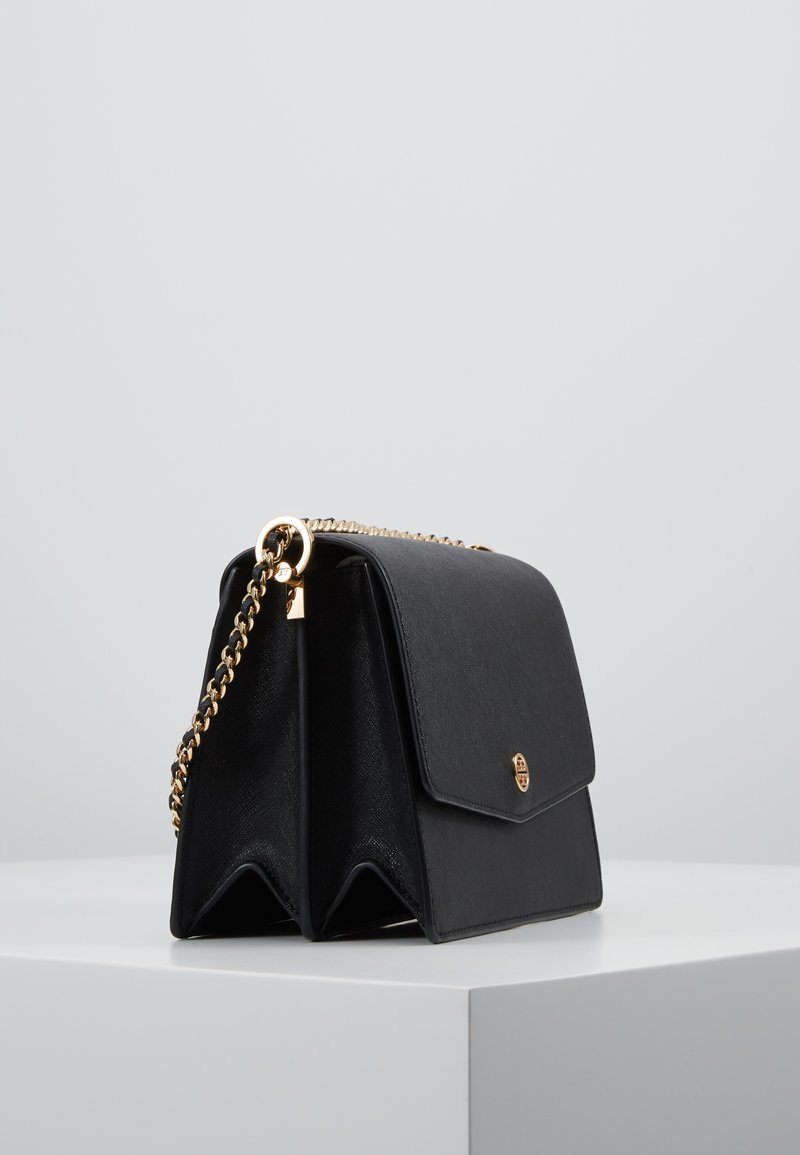 Tory Burch Robinson Convertible Shoulder Bag Umhangetasche Black Schwarz Zalando De