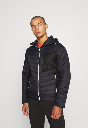 MAN JACKET FIX HOOD - Giacca invernale - antracite