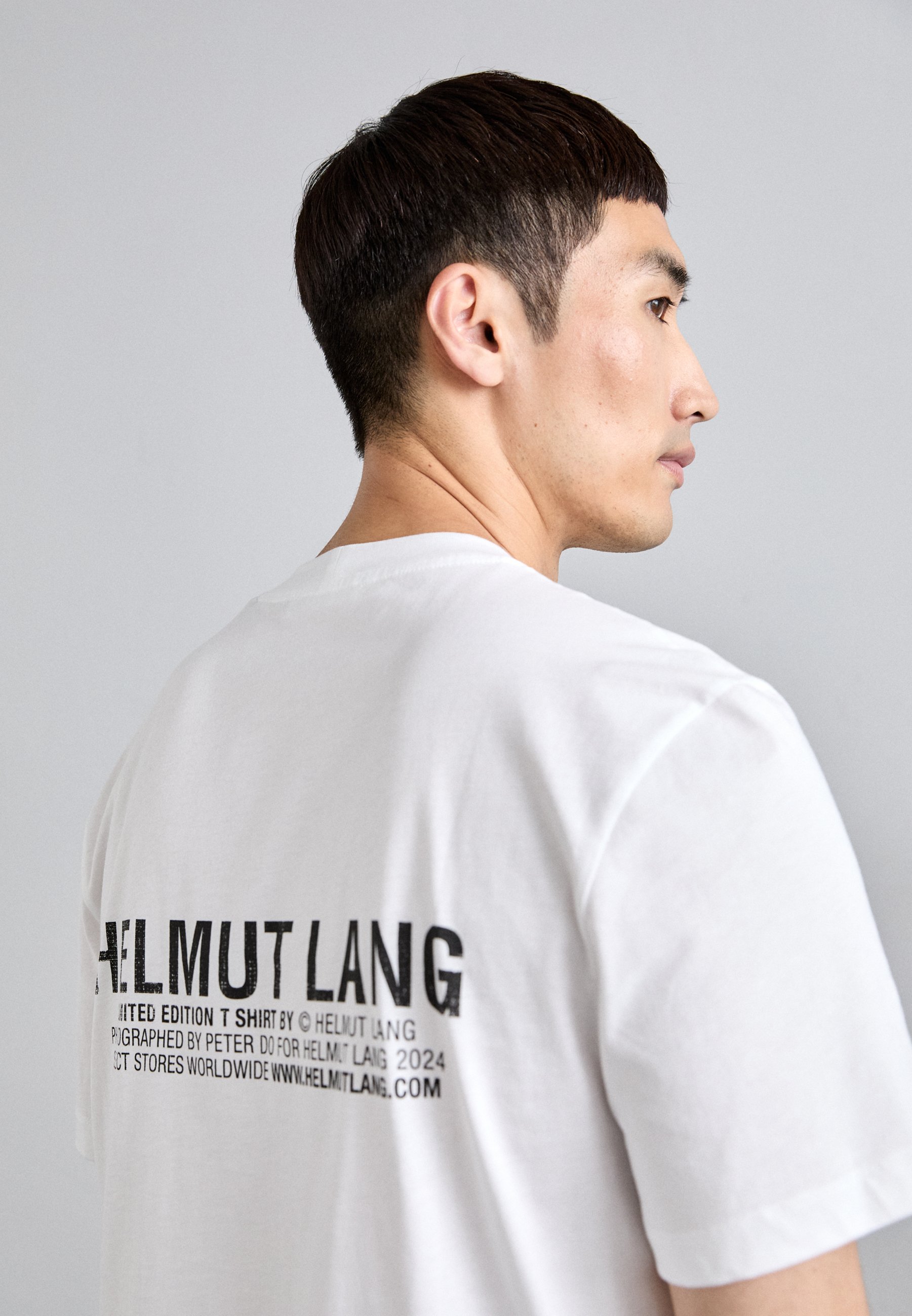 Helmut Lang POSTCARD SKYLINE - Print T-shirt - white