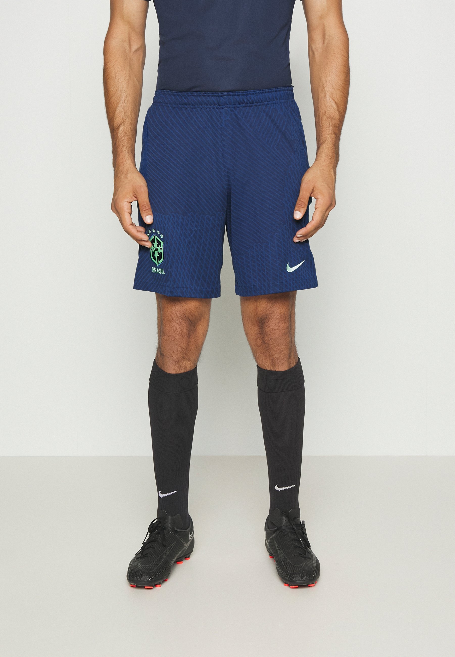 Performance BRASIL CBF STRIKE SHORT - Pantalón corto deporte - coastal blue/cucumber calm/azul