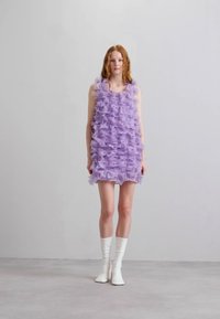 PASKAL SLEEVELESS MINI DRESS WITH BOW APLLIQUES - Cocktail φόρεμα / Φόρεμα για πάρτι - lavander