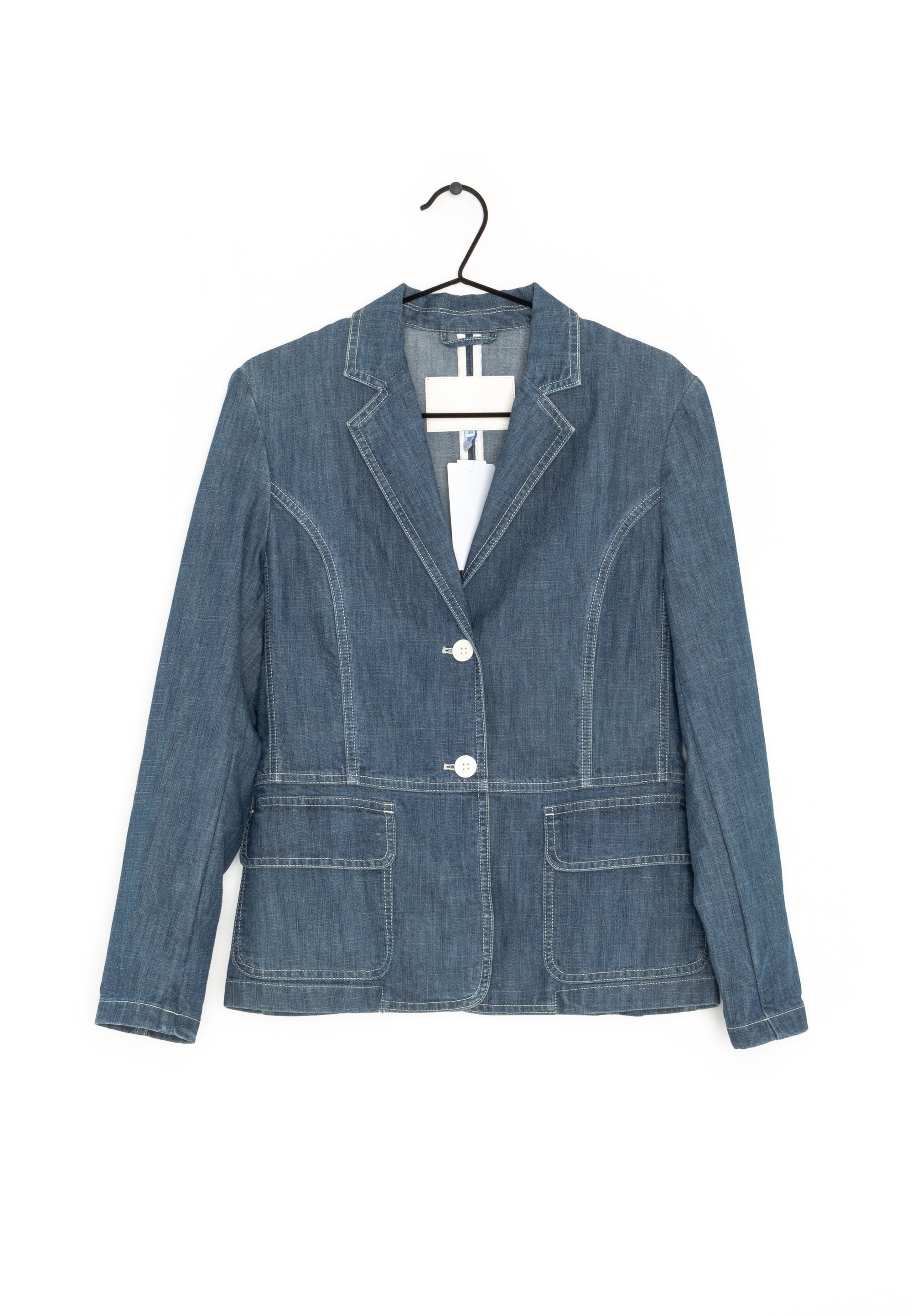 Veste Escada Sport Taille L - Occasion En Très Bon état - Style Caban Bleu
