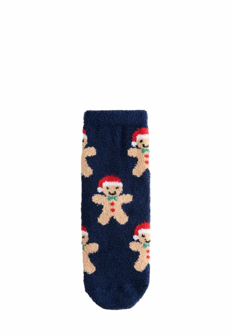 Next Zeķes - navy blue gingerbread