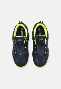 CMP KIRUNA UNISEX - Pārgājienu apavi - blue/yellow fluo