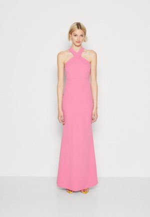 WAL G. INDY CROSS NECK MAXI - Φόρεμα από ζέρσεϊ - rose pink