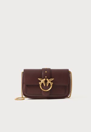 Ülerinna-kott - brown/gold-coloured