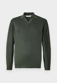 SLHFAVE SPLIT NECK - Pólóing - deep forest
