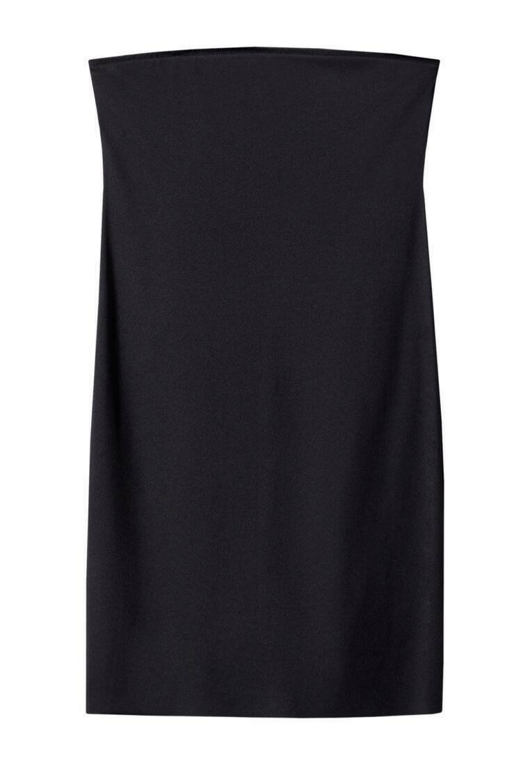 Mango Jerseyjurk zwart