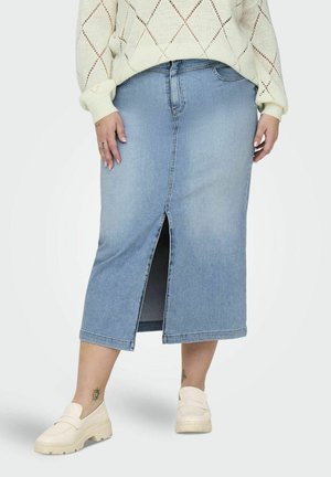 CARMYLAH  - Falda de tubo - light blue denim