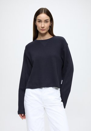 T-SHIRTS, LSL TRIANGLE INSERT - Pikkade varrukatega topp - blue depths