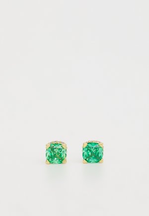 LITTLE LUXURIES STUDS - Earrings - green/gold-coloured