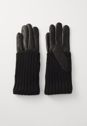 AGNELLE POLKA - Fingerhandschuh - noir