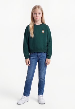 GAP SOFT WEDGE CREW - Sweatshirt - posy green