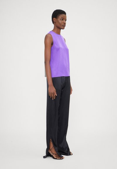 Theory STRAIGHT SHELL - Débardeur - bright peony