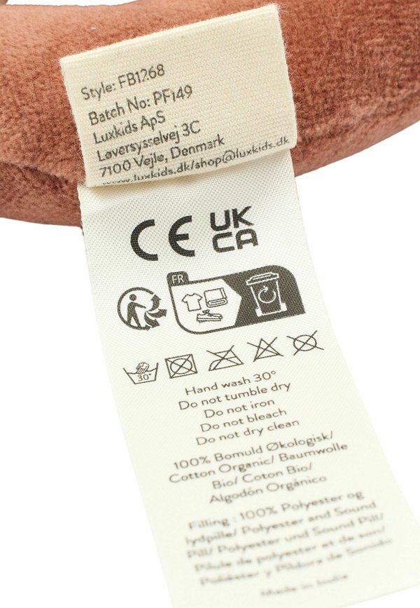 RATTLE – BUNNY – Kuscheltier – ash rose