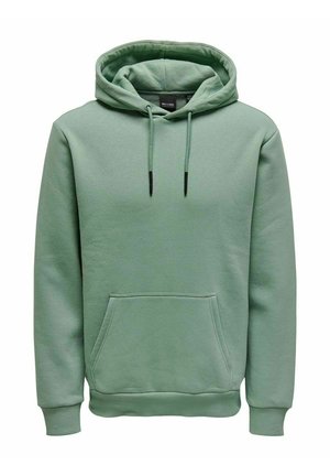 Only & Sons ONSCERES HOODIE - Sweatshirt - chinois green