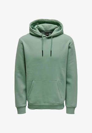 Only & Sons ONSCERES HOODIE - Ikdienas džemperis - chinois green