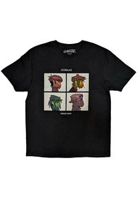 Paradiso Clothing GORILLAZ DEMON DAYS - Print T-shirt - black