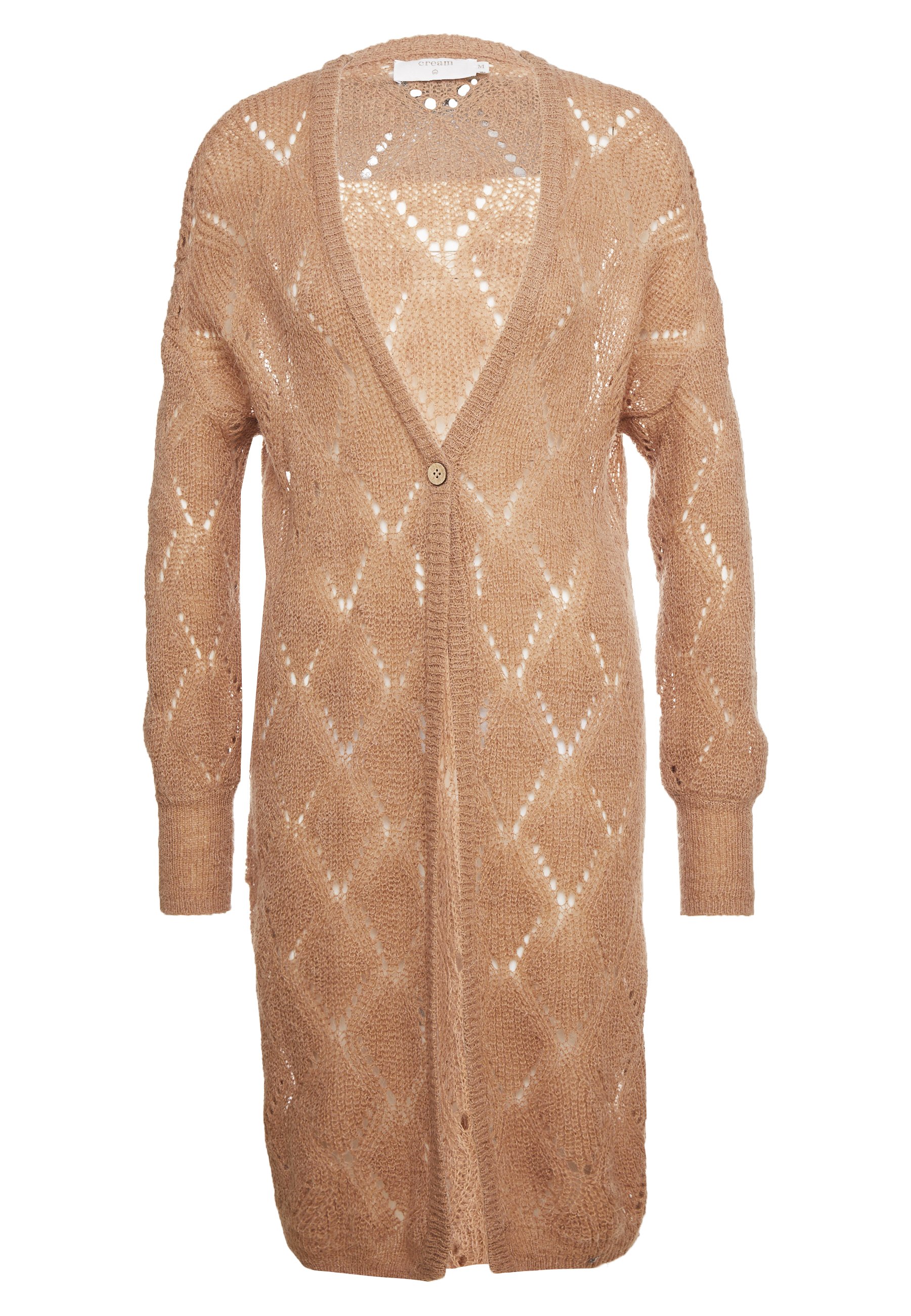 Cream BENEDICTE CARDIGAN Cardigan brown sugar Zalando.no Cream BENEDICTE Strikkegenser brown sugar Zalando.no