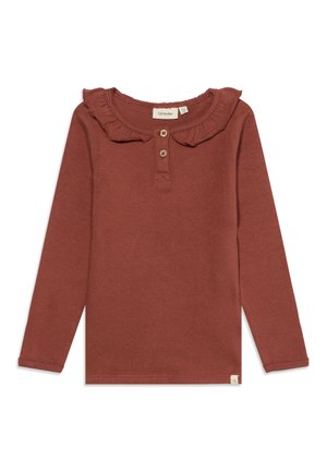 Lil' Atelier, T-shirt à manches longues - mahogany