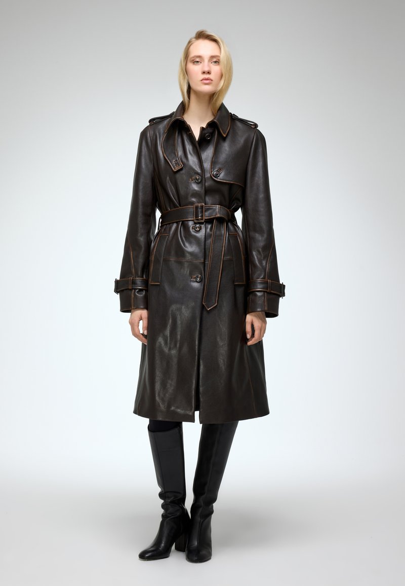 VSP - Helena - Trenchcoat - brown, Enlarge