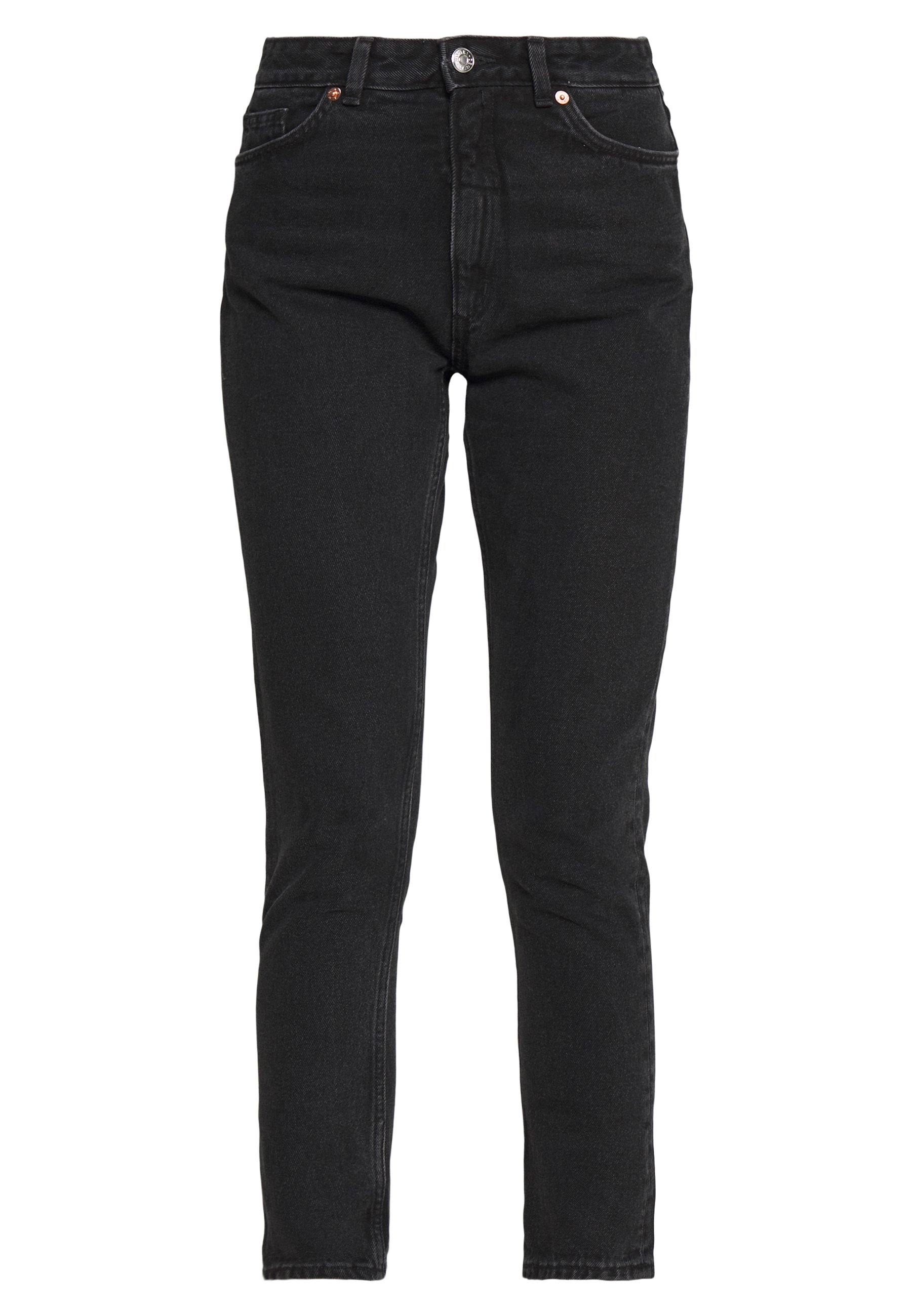 Monki KIMOMO Jeans straight leg blacksvart Zalando.no Monki KIMOMO - Jeans straight leg - black