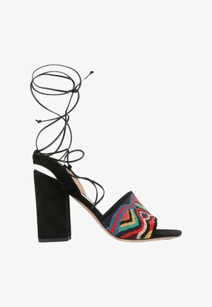 Valentino Garavani, SANDAL MULTICOLOUR - Sandales à talons hauts - multi-coloured
