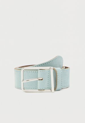 BELT WITH STITCHING BUCKLE WITH INTEGRATED LOOP - Ζώνη για επίσημη ένδυση - light blue