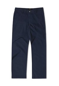 Former CRUX HERRINGBONE PANT - Nohavice - washed navy