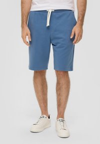 s.Oliver MIT ELASTIKBUND - Pantalones deportivos - hellblau