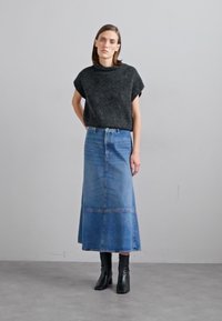 Citizens of Humanity CASSIA SKIRT IN NORMANDIE - Džinsa auduma svārki - normandie