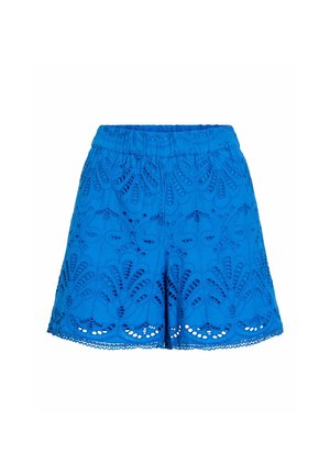 VILA, SHORTS VIYARA MID-WAIST - Short - victoria blue