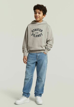 G-STAR, BOYS RAND HOODIE SWEATER - Kapuzenpullover - grey alloy