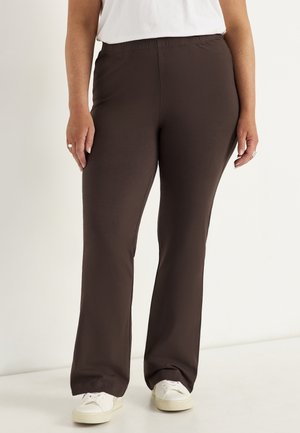 Cellbes of Sweden, BOOTCUT JERSEY LEGGINGS - Leggings - brown