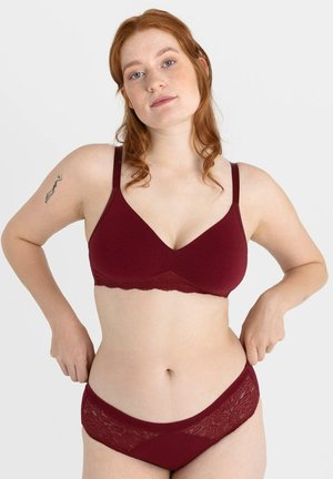 Erlich Textil ELISABETH - T-shirt BH - weinrot