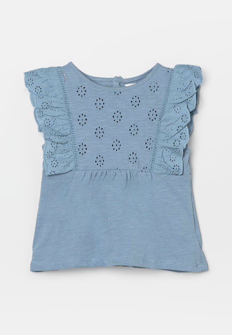 GOCCO T-shirt basic zilverkleurig GOCCO T-shirt basic zilverkleurig