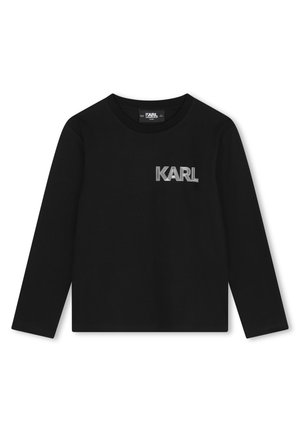 KARL LAGERFELD KIDS T-shirt à manches longues - black