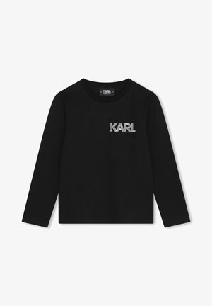 KARL LAGERFELD KIDS T-shirt à manches longues - black