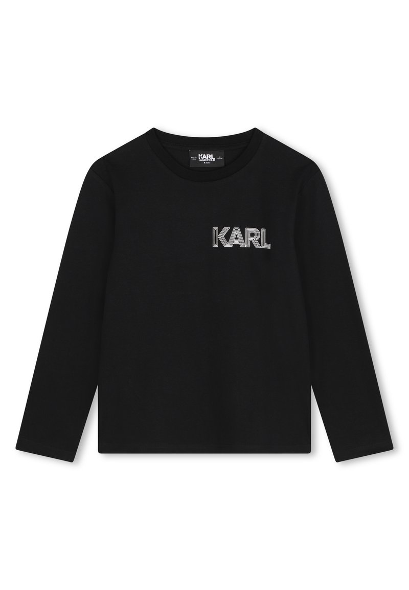 KARL LAGERFELD KIDS Longsleeve zwart KARL LAGERFELD KIDS Longsleeve zwart