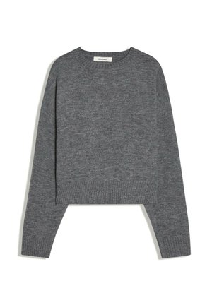 Bershka, CREW NECK-JUMPER - Pullover - grey